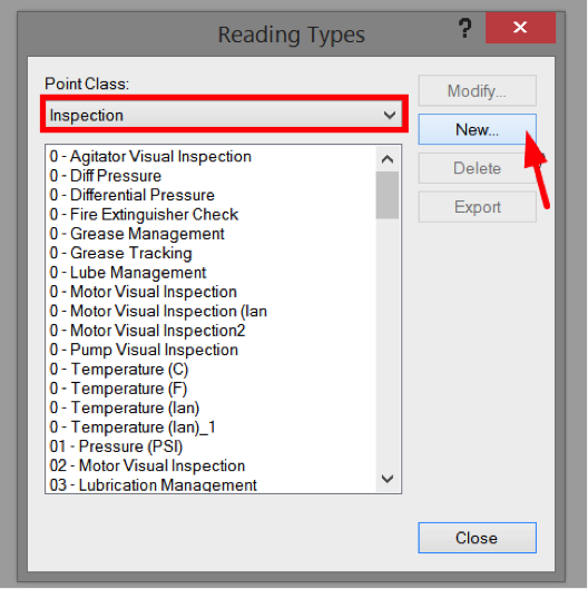 inspection for reading types