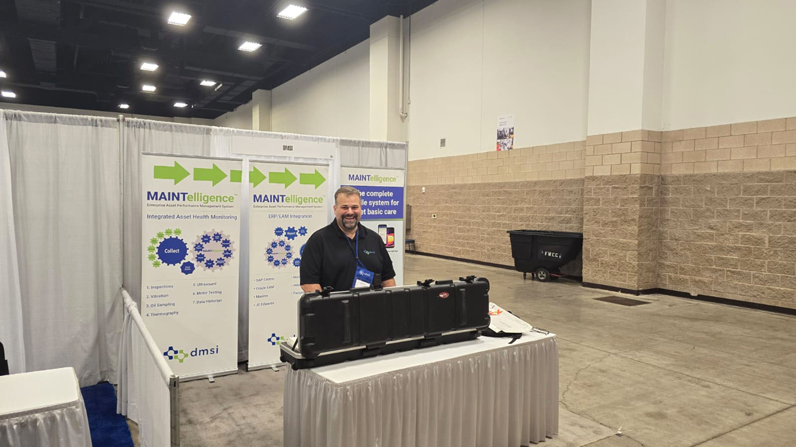 SMRP 2025 DMSI Booth with Andrew Liddle