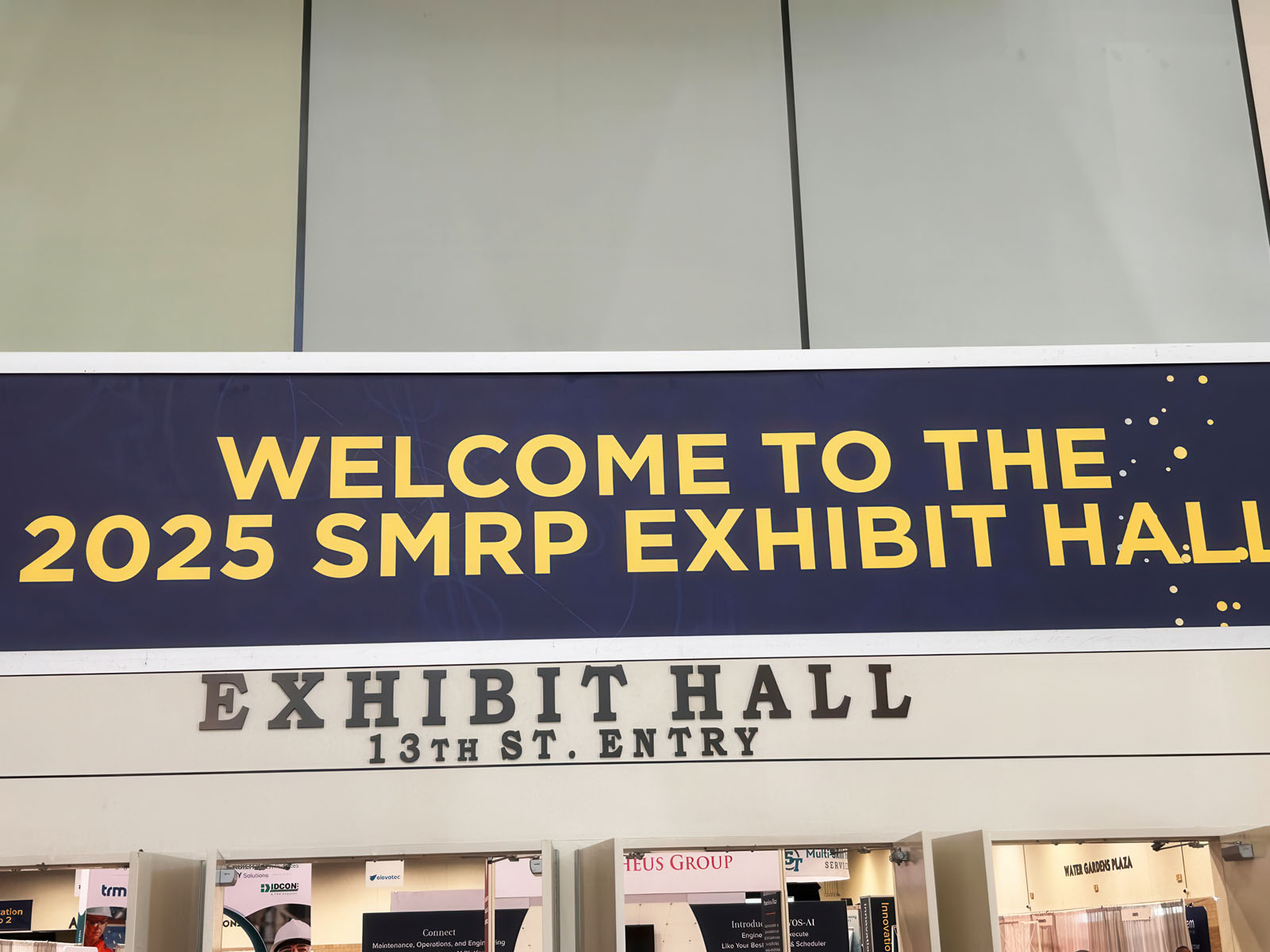 SMRP 2025 Exhibit hall entrance