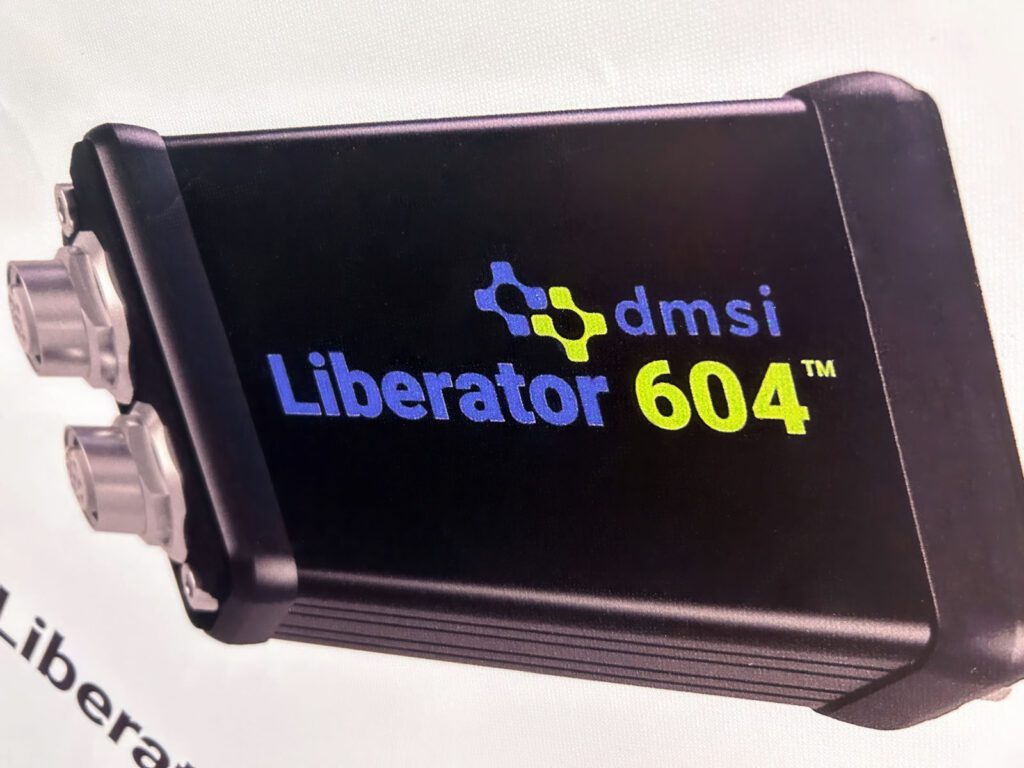 A blow-up image of Liberator 604.