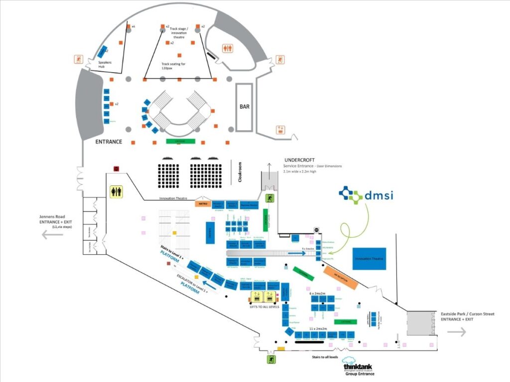 Conference Floor Plan Mainstream UK Summit 2026 DMSI Conference Floor Plan Mainstream UK Summit 2026 DMSI
